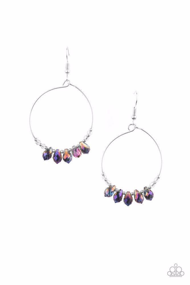 Holographic Hoops - Purple