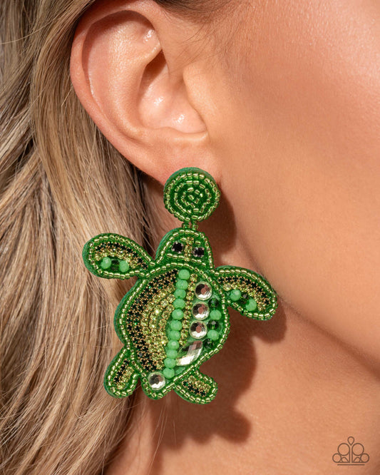 Turtle Tapestry - Green